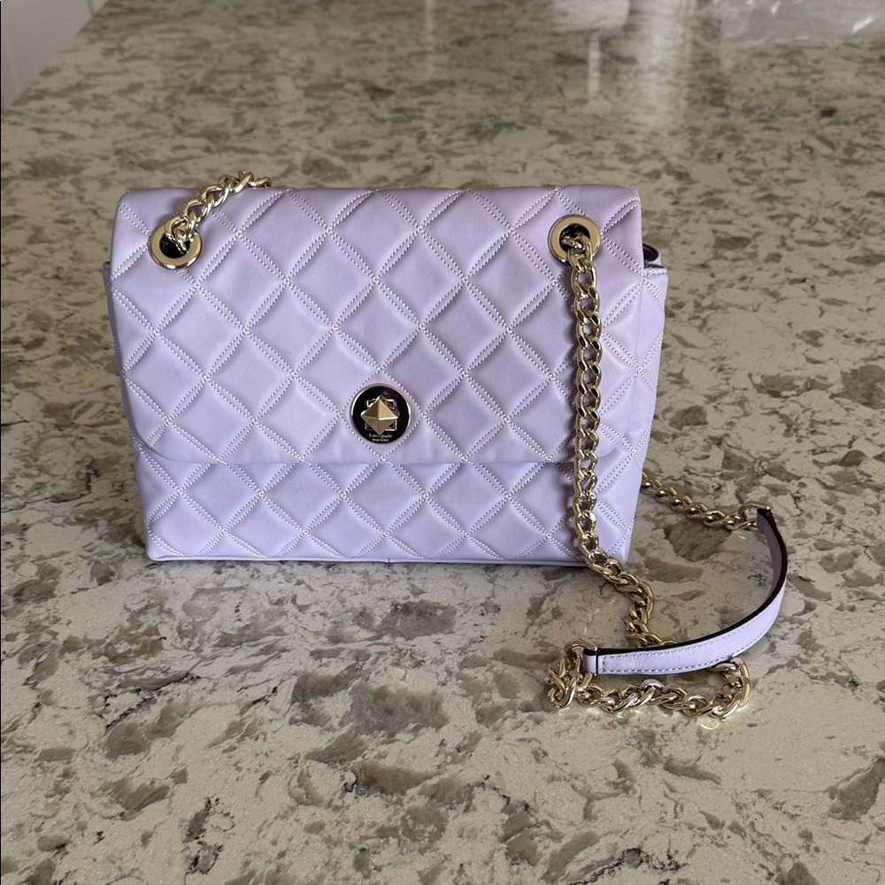 Kate Spade Natalia light purple bag